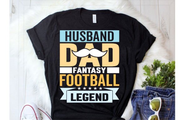 Download Husband Dad Fantasy Football Legend Svg - Dad Collection