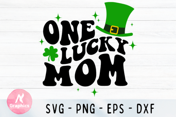 Download One Lucky Mom SVG - Lucky Collection