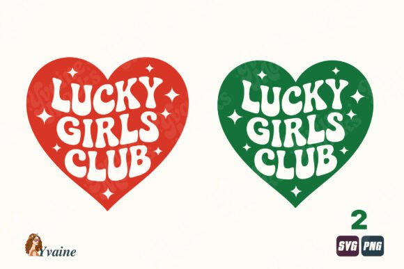 Download Lucky Girls Club Heart St Patrick's SVG - Lucky Collection