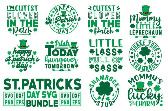 Download St.Patrick’s Svg Bundle, Lucky Svg - Lucky Collection