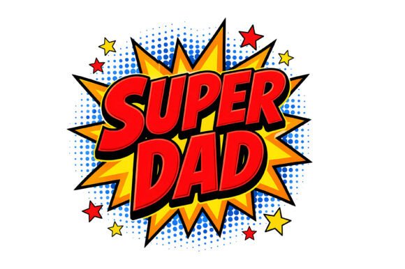 Download Super Dad Comic PNG - Dad Collection