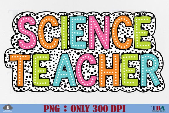 Download Science Teacher PNG Dalmatian Dot Doodle - Teacher png Collection