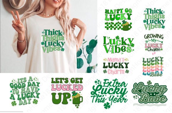 Download Lucky St. Patrick's Day T-shirt Bundle - Lucky Collection