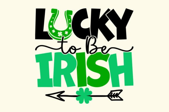 Download Retro St. Patrick's Day, Lucky to Be - Lucky Collection