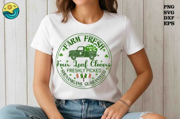 Download Farm Fresh Four Leaf Clovers SVG - Farm fresh Collection